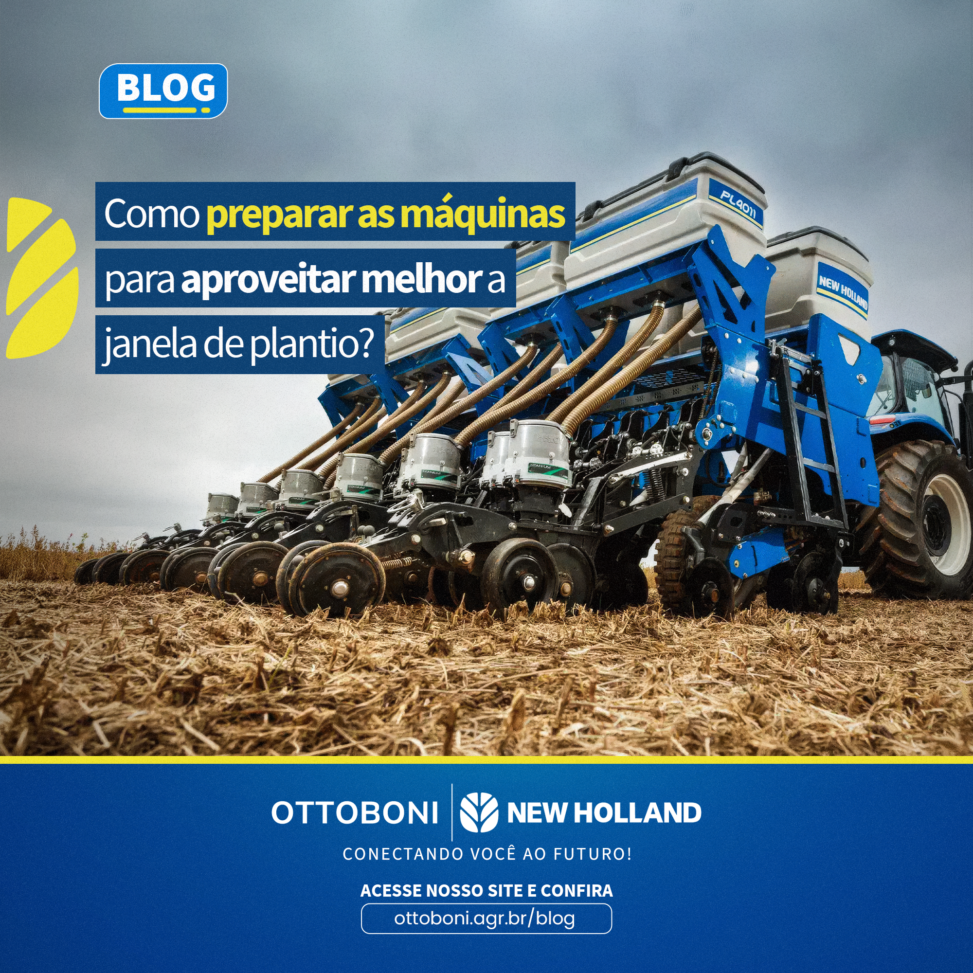 Como preparar as máquinas para aproveitar melhor a janela de plantio?