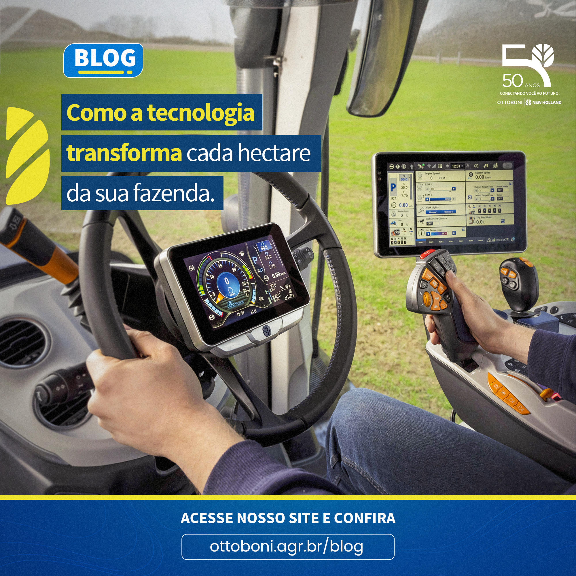 Como a Tecnologia Transforma Cada Hectare da sua Fazenda